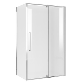 Душевое ограждение Niagara Nova NG-66-12A-A90-34 (120х90х195) прямоугольник,хром,дверь распашная,стекло прозрачное,2 места
