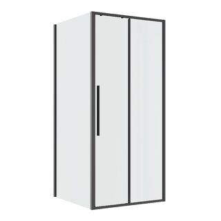 Душевое ограждение Niagara Nova NG-34-11AGR-A90GR-34 (110х90х195) прямоугольник,раздвижная,графит,стекло прозрачное,2 места