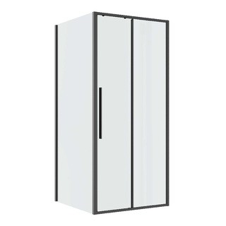 Душевое ограждение Niagara Nova NG-34-12AGR-A80GR-34 (120х80х195) прямоугольник,раздвижная,графит,стекло прозрачное,2 места