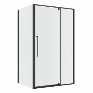 Душевое ограждение Niagara Nova NG-35-11AGR-A100GR-34 (110х100х195) прямоугольник,распашная,графит,стекло прозрачное,2 места