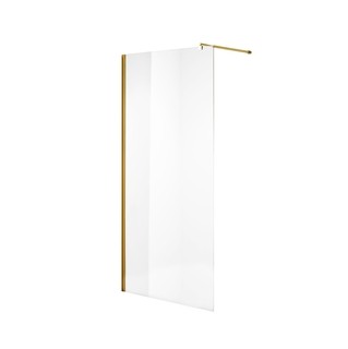 Душевая перегородка Niagara Nova NG-643-10GOLD (100х195) золото,стекло прозрачное,1 место