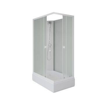 Душевая кабина Niagara Promo P100/80/26Q/MT/BK (100х80х200) 4 места