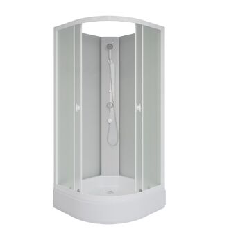 Душевая кабина Niagara Promo P80/26/MT/BK (80х80х200) 4 места