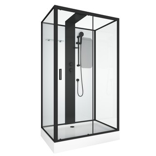 Душевая кабина Grossman Elegans GR252Q (120х80х217) дверь раздвижная,6 мест