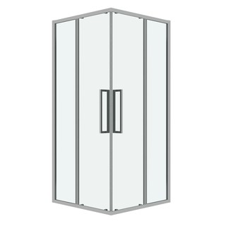 Душевое ограждение Grossman Cosmo 300.K33.02.9090.10.00 (90х90х195) квадрат,раздвижная,хром,стекло прозрачное, 1 место