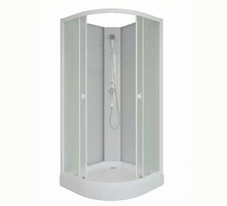 Душевая кабина Niagara Promo P80/13/MT/BK (80х80х200) 3 места