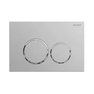 Клавиша смыва Grossman Galaxy 700.K45.01.110.110 хром,матовый,1 место