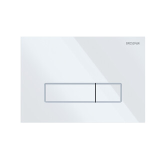 Клавиша смыва Grossman Alba 700.K45.06.000.000 белая глянцевая,1 место