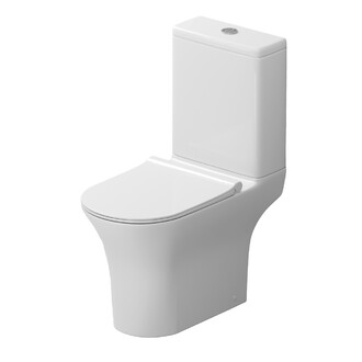 Унитаз напольный Grossman Classic GR-4464SQ-K44 (665х350х830) безободковый,белый с тонкой крышкой,микролифт,смыв торнадо,2 места