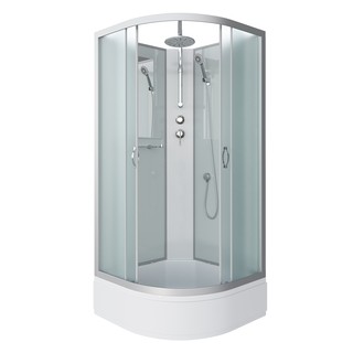 Душевая кабина Niagara Classic NG-3301-14BKT (90х90х210) средний поддон(26см),стекло матовое,4 места