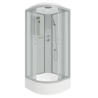 Душевая кабина Niagara Classic NG-3301-14 (90х90х215) средний поддон(26см),стекло матовое,4 места