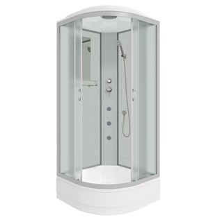 Душевая кабина Niagara Classic NG-3301-14G (90х90х215) средний поддон(26см),стекло матовое,4 места