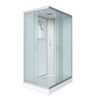 Душевая кабина Niagara Classic NG-43295-14Q (120х90х215) низкий поддон(13см),стекло матовое,3 места