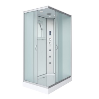Душевая кабина Niagara Classic NG-43295-14QF (120х90х215) низкий поддон(13см),стекло матовое,3 места