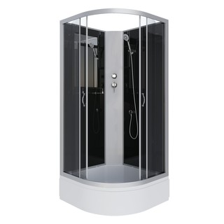 Душевая кабина Niagara Classic NG-3502-14BK (100х100х200) средний поддон(26см),стекло тонированное,4 места