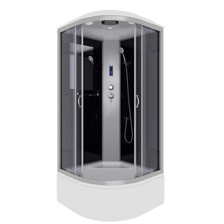 Душевая кабина Niagara Classic NG-2508-14P (90х90х215) высокий поддон(40см),стекло тонированное,4 места