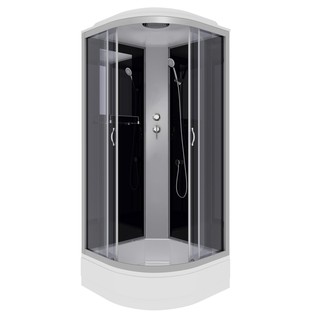 Душевая кабина Niagara Classic NG-3502-14 (100х100х215) средний поддон(26см),стекло тонированное,4 места