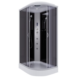 Душевая кабина Niagara Classic NG-3512-14LF (120х80х215) низкий поддон(13см),стекло тонированное,3 места