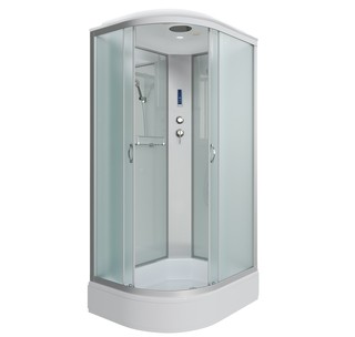 Душевая кабина Niagara Classic NG-33984-14RP (90х80х215) средний поддон(26см),стекло матовое,4 места