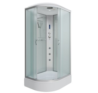 Душевая кабина Niagara Classic NG-33984-14RF (90х80х215) средний поддон(26см),стекло матовое,4 места