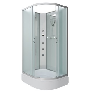 Душевая кабина Niagara Classic NG-33974-14LBKG (90х70х200) средний поддон(26см),стекло матовое,4 места