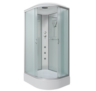 Душевая кабина Niagara Classic NG-33974-14LG (90х70х215) средний поддон(26см),стекло матовое,4 места