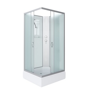 Душевая кабина Niagara Classic NG-33974-14QBK (90х70х200) средний поддон(26см),стекло матовое,4 места