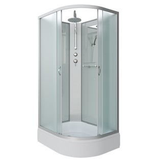 Душевая кабина Niagara Classic NG-33394-14LBKT (130х90х210) средний поддон(26см),стекло матовое,4 места