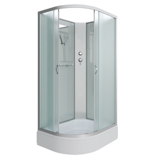 Душевая кабина Niagara Classic NG-33184-14RBK (110х80х200) средний поддон(26см),стекло матовое,4 места